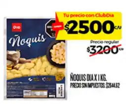Supermercados DIA Dia ñoquis oferta