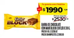 Supermercados DIA Cofler block oferta