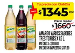 Supermercados DIA Amargo varios sabores oferta