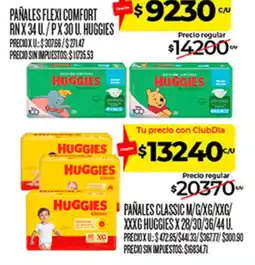 Supermercados DIA Huggies pañales flexi comfort oferta