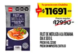 Supermercados DIA Dia filet de merluza a la romana oferta