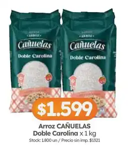 Cordiez Cañuelas arroz doble carolina oferta