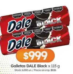 Cordiez Dale galletas black oferta