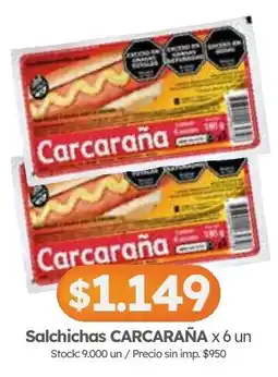 Cordiez Carcaraña salchichas oferta