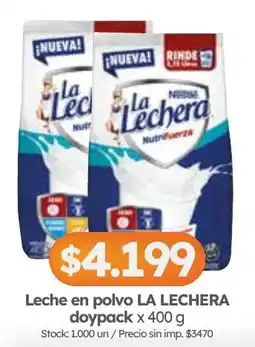 Cordiez La lechera leche en polvo oferta