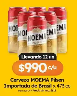 Cordiez Moema cerveza pilsen oferta