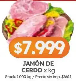 Cordiez Jamón de cerdo oferta