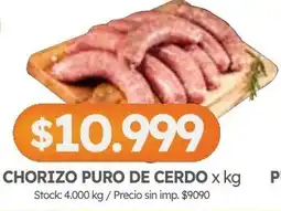 Cordiez Chorizo puro de cerdo oferta