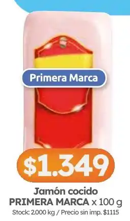 Cordiez Primera marca jamón cocido oferta