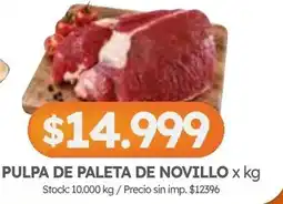 Cordiez Pulpa de paleta de novillo oferta