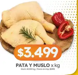 Cordiez Pata y muslo oferta