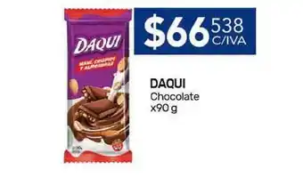 Nini Mayorista Daqui Chocolate x90g oferta