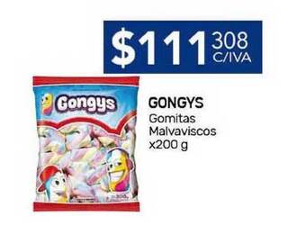 Gongys Gomitas Malvaviscos x200 g
