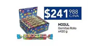 Nini Mayorista Mogul Gomitas Rollo x420g oferta