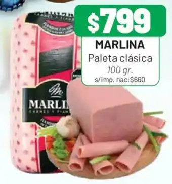 Marlina paleta clásica