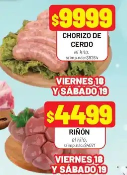 Almacor Chorizo de cerdo oferta