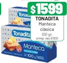 Almacor Tonadita manteca clásica oferta