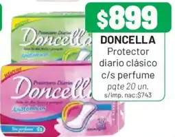 Almacor Doncella protector diario clásico c/s perfume oferta
