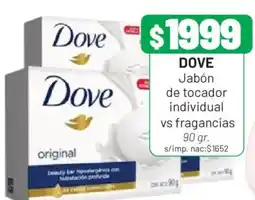 Almacor Dove jabón de tocador individual oferta