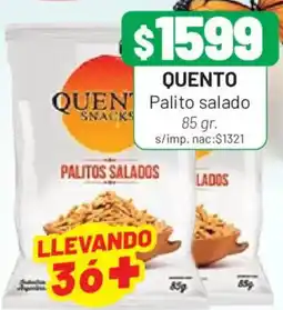 Almacor Quento palito salado oferta