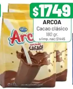 Almacor Arcoa cacao clásico oferta