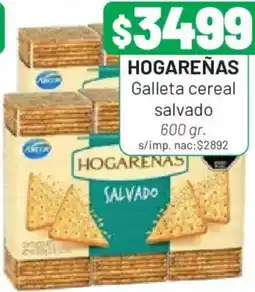 Almacor Hogareñas galleta cereal salvado oferta