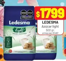 Almacor Ledesma azúcar light oferta