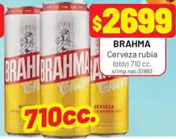 Almacor Brahma cerveza rubia oferta