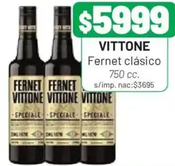 Almacor Vittone fernet clásico oferta