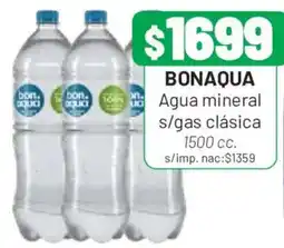Almacor Bonaqua agua mineral s/gas clásica oferta