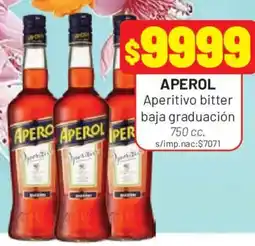 Almacor Aperol aperitivo bitter oferta