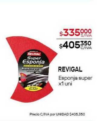 Nini Mayorista Revigal Esponja super x1 uni oferta