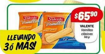 Almacor Valente Vainillas Clásicas oferta