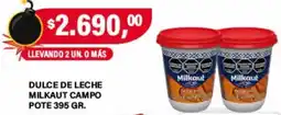 Supermercados Damesco Milkaut dulce de leche campo oferta