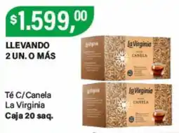 Supermercados Damesco La virginia té c/canela oferta