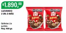 Supermercados Damesco Lia galletas surtido oferta