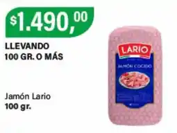 Supermercados Damesco Lario jamón cocido oferta