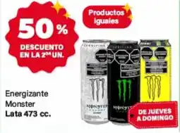 Supermercados Damesco Monster energizante oferta