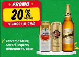 Supermercados Damesco Miller cervezas Amstel Imperial oferta