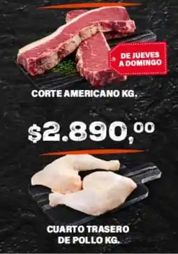 Supermercados Damesco Corte americano kg. oferta