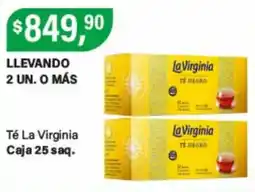 Supermercados Damesco La virginia té negro oferta