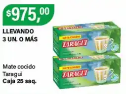 Supermercados Damesco Taragui mate cocido oferta