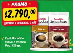 Supermercados Damesco Bonafide café oferta