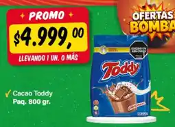 Supermercados Damesco Toddy cacao oferta