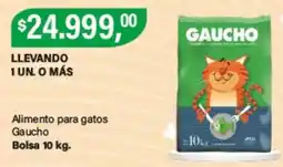 Supermercados Damesco Gaucho alimento para gatos oferta