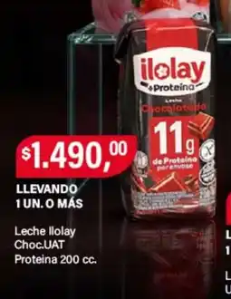 Supermercados Damesco Ilolay leche chocolatada proteina oferta