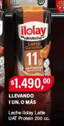 Supermercados Damesco Ilolay leche proteina latte caramel oferta