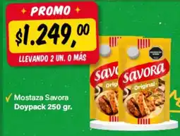 Supermercados Damesco Savora mostaza oferta