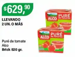 Supermercados Damesco Alco puré de tomates oferta