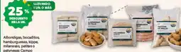 Supermercados Damesco Campo albóndigas, bocaditos, hamburguesas, kippe, milanesas, patitas o patynesas oferta